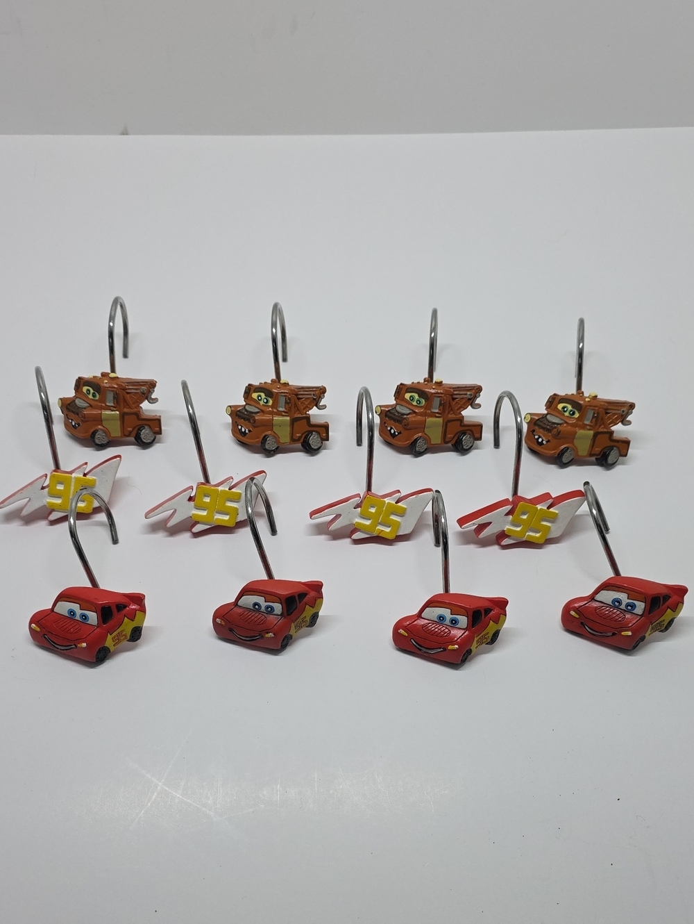 Cars Disney Set of 12 Shower Curtain Hooks